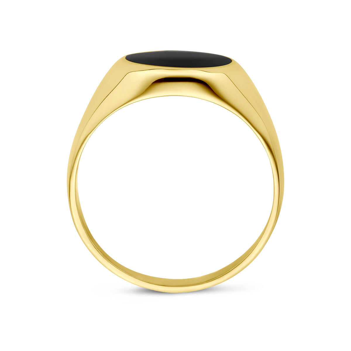 Fantasy Collection Ring onyx 14K geelgoud