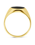 14K Geelgouden Ring Onyx 4033479 - PansiteNederland.nl