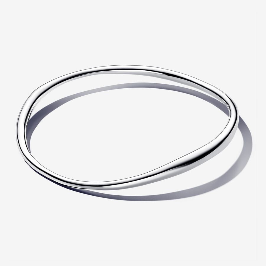 Pandora Organisch Gevormde Bangle zilver - 593317C00