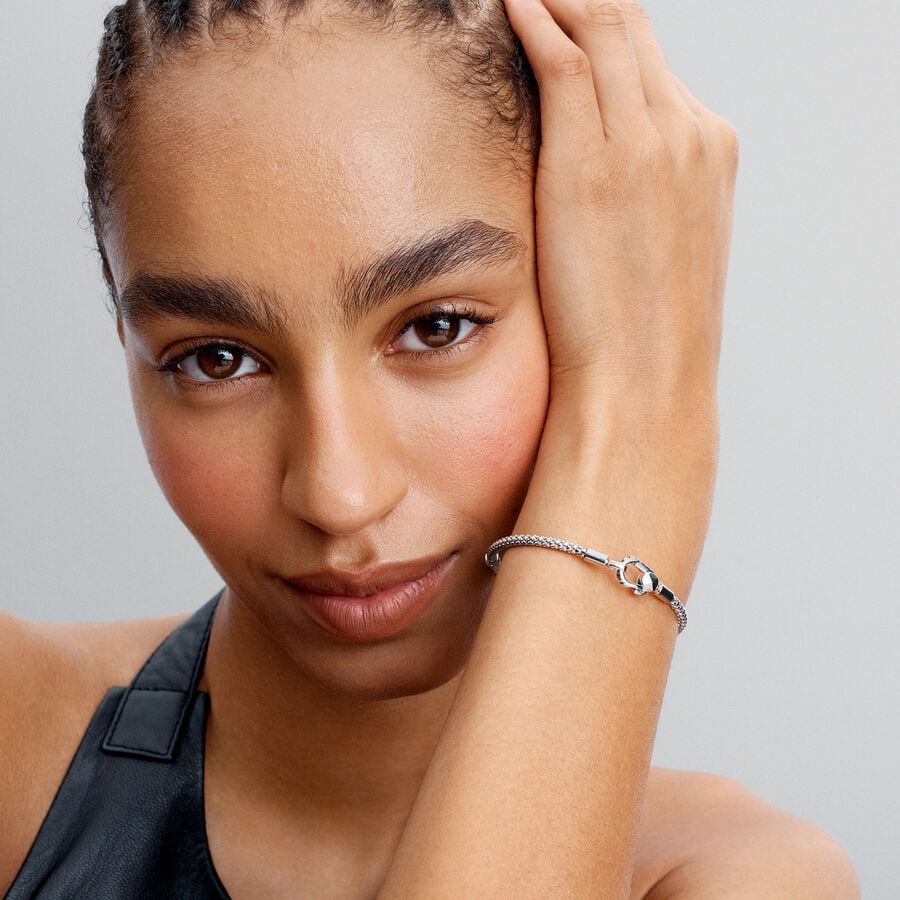 Pandora Studded Armband met Studded Sluiting 593681C00 - PansiteNederland.nl