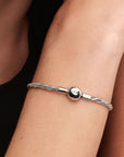 Pandora Ronde Slangenarmband met Gedraaide Schakel en Clasp - 593757C00 - PansiteNederland.nl