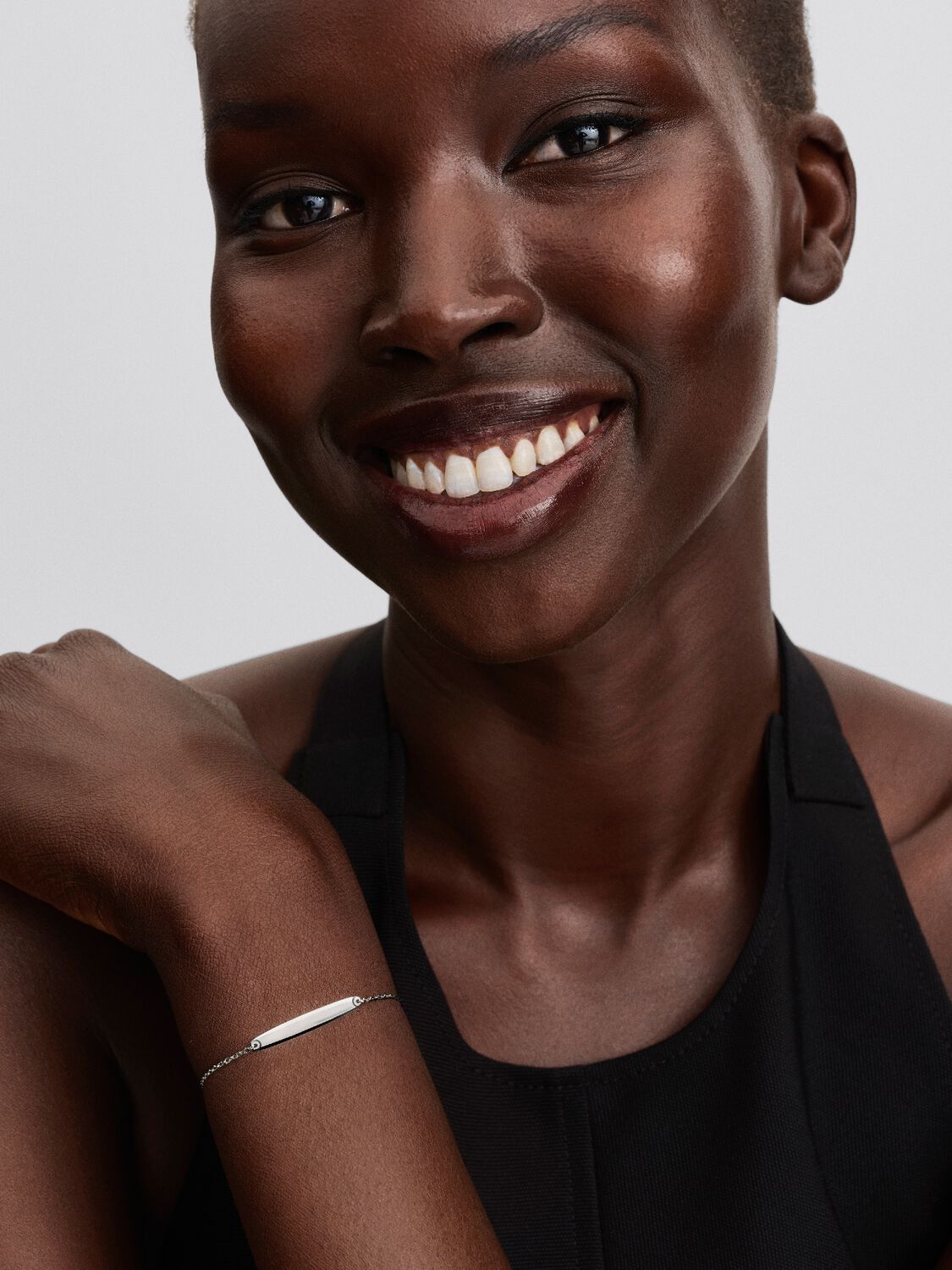 Pandora Schakelarmband met graveerbaar staafje 594010C01