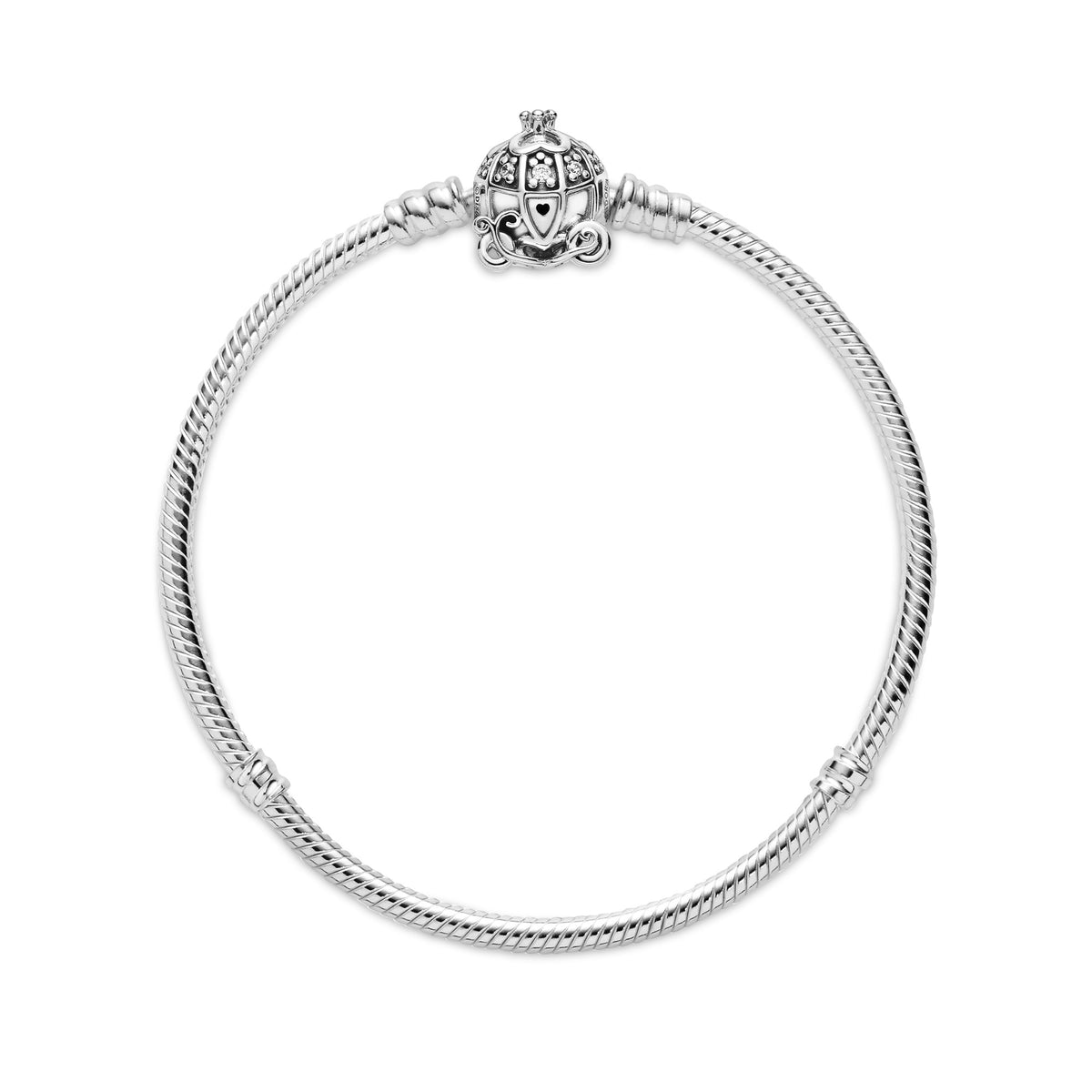 Pandora Disney Assepoester Koetssluiting Moments Armband zilver 599190C01