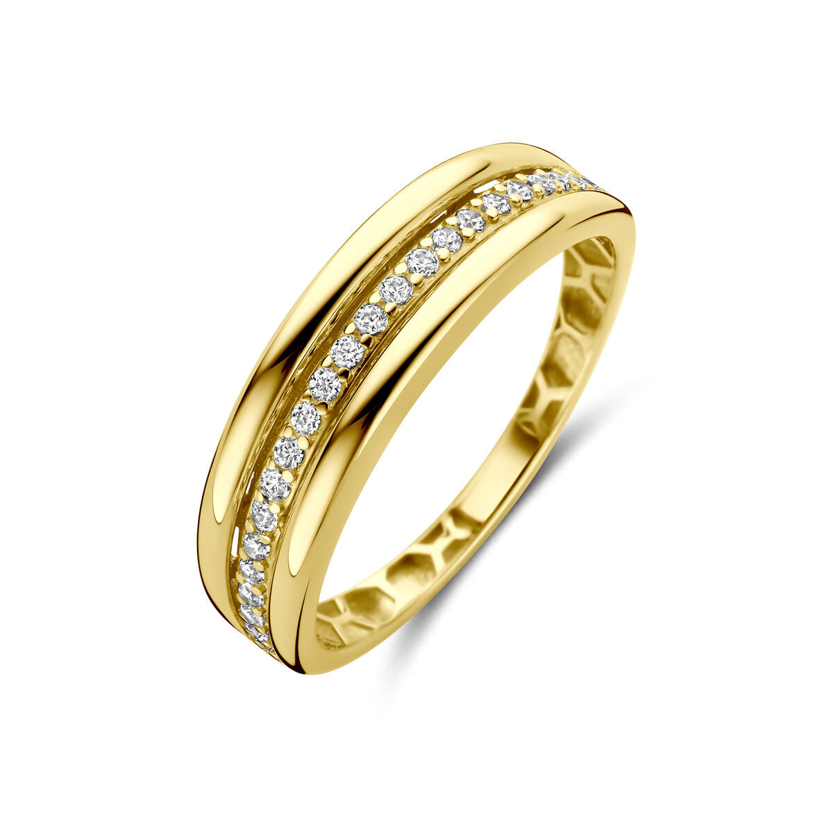 Fantasy Collection Ring zirkonia 14K geelgoud