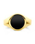 14K Geelgouden Ring Onyx 4033479 - PansiteNederland.nl