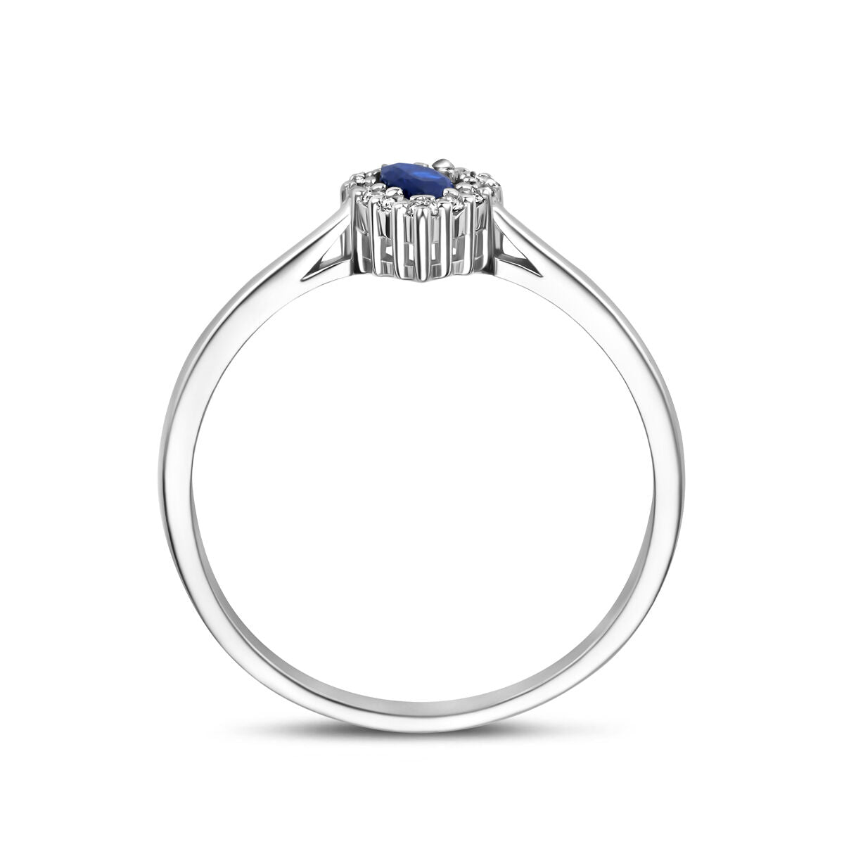 Fantasy Collection Ring saffier zirkonia zilver