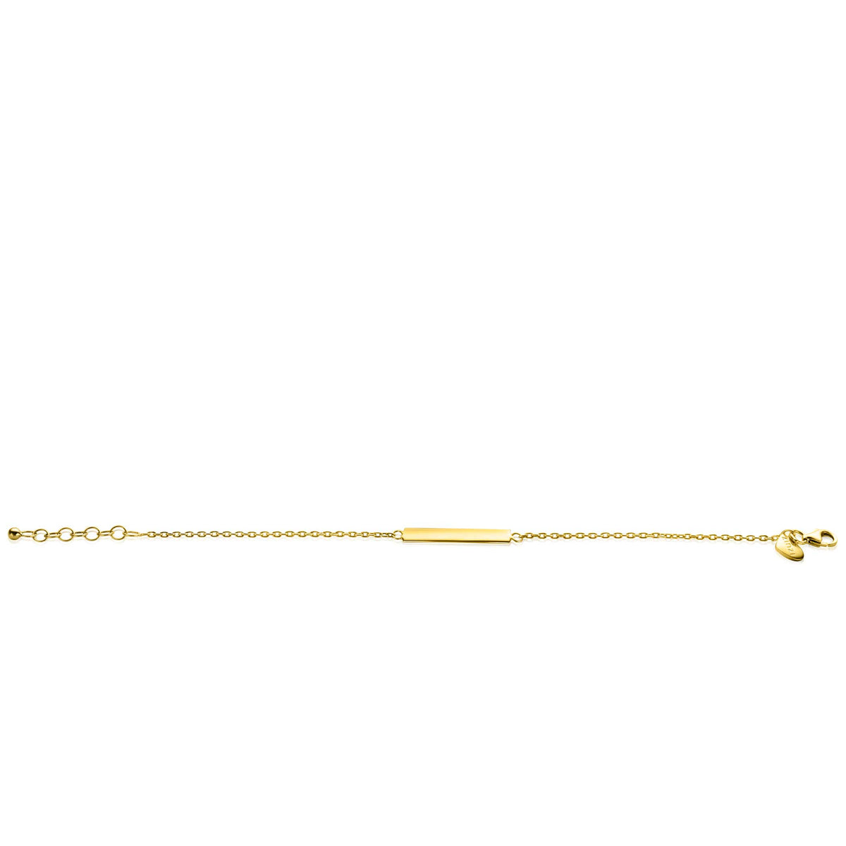 ZINZI Verguld Zilveren Armband 17-20 cm - ZIA2344G