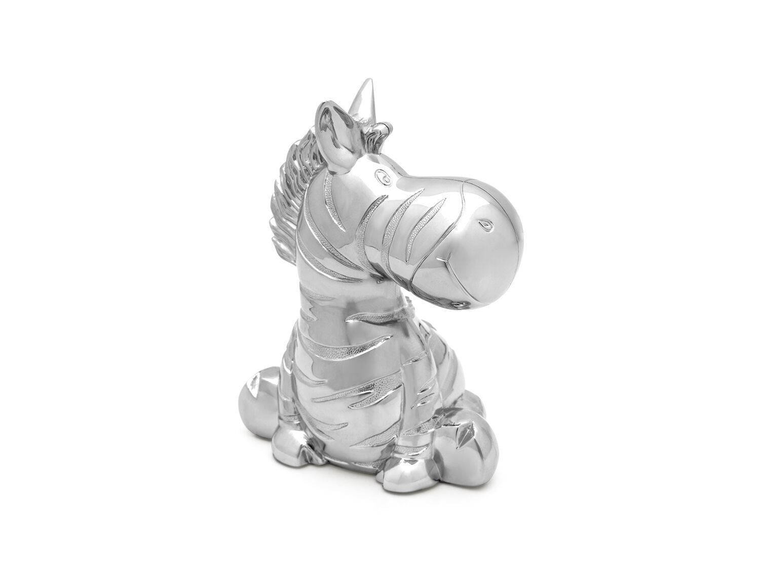 Zilverstad Spaarpot Zebra Verzilverd - 6011060