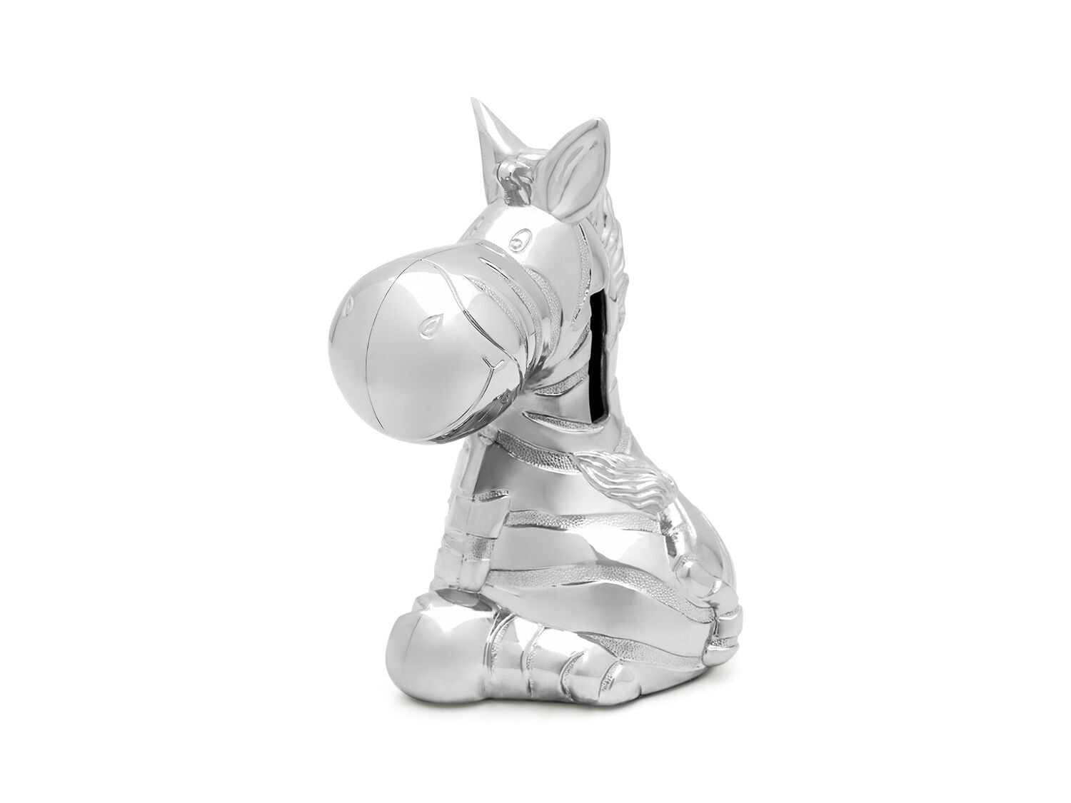 Zilverstad Spaarpot Zebra Verzilverd - 6011060