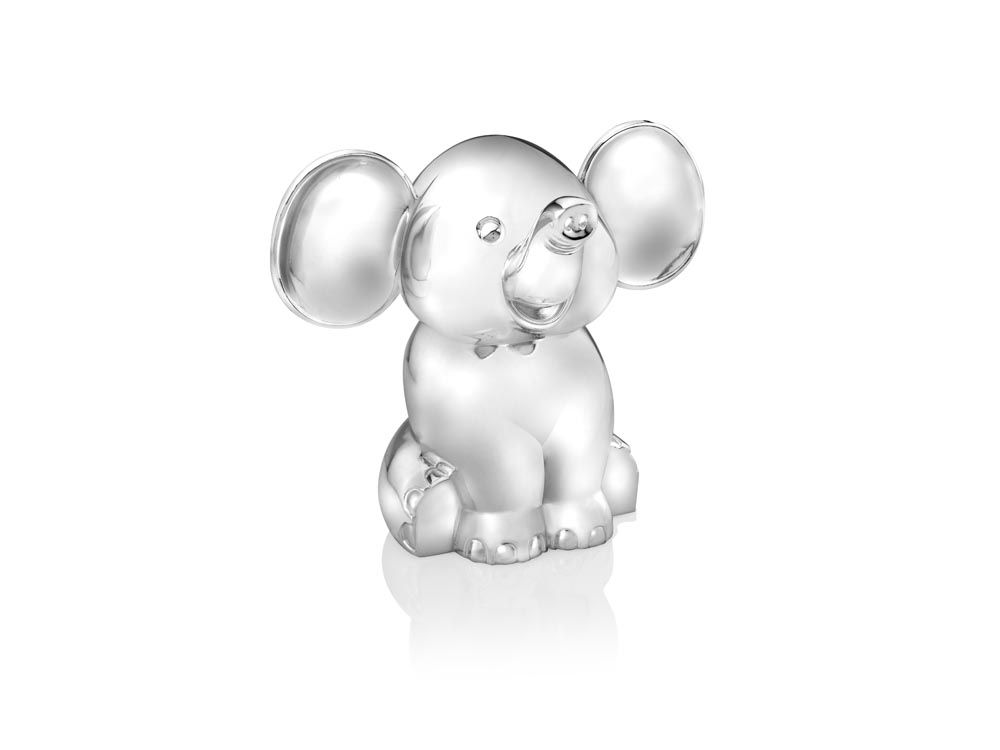 Zilverstad Spaarpot Olifant Verzilverd - 6035261