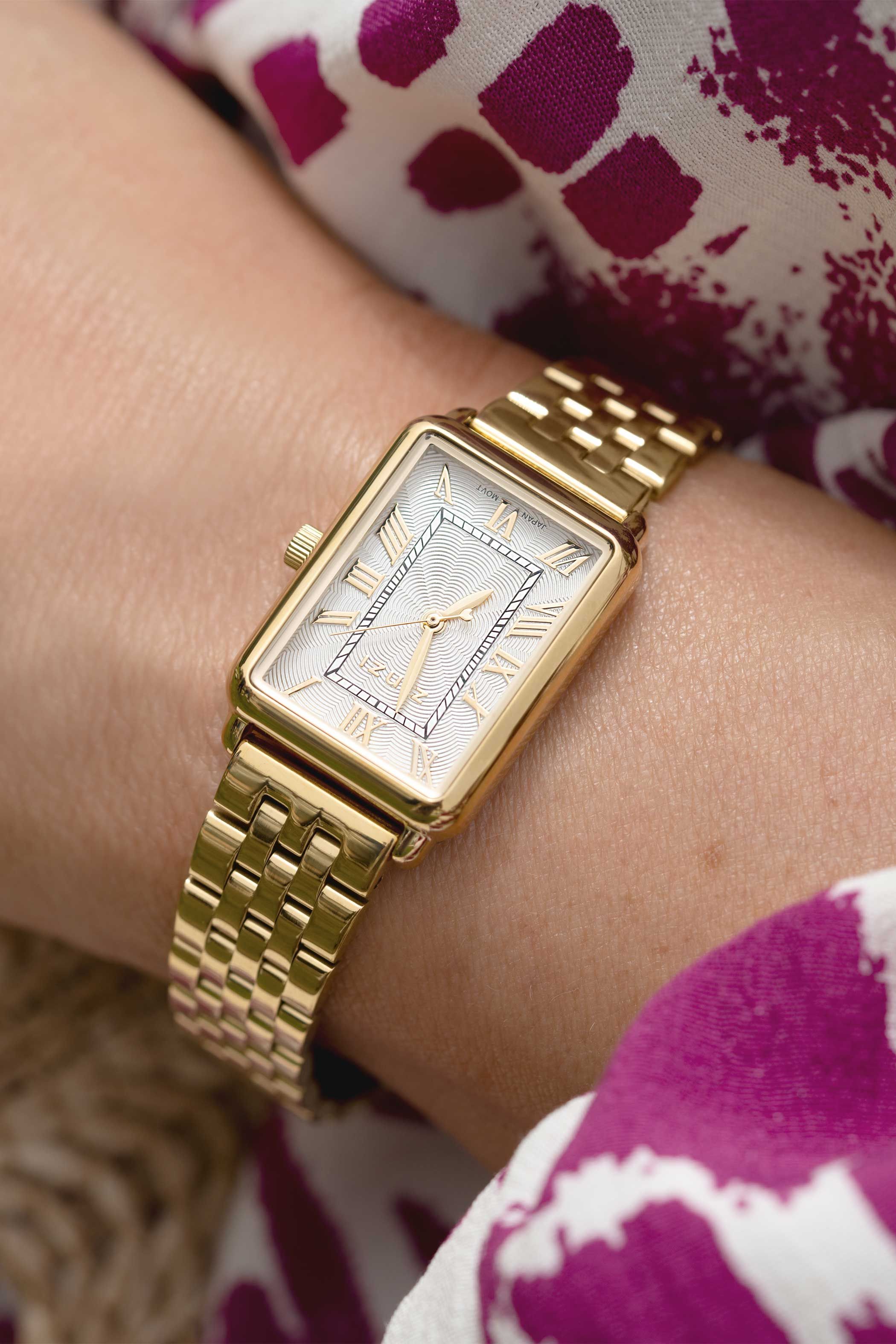 ZINZI Horloge 28mm bicolor wit - ZIW1907GB