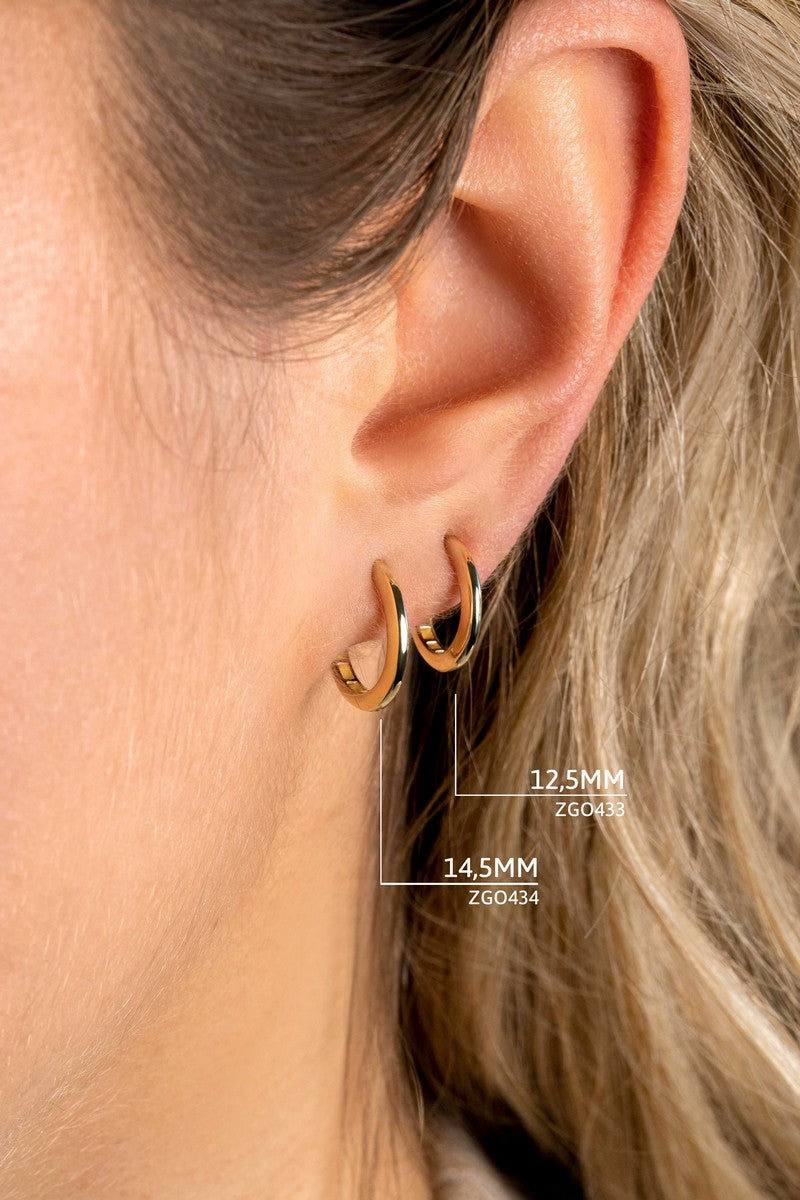 ZINZI 14K Gouden Oorbellen ZGO434