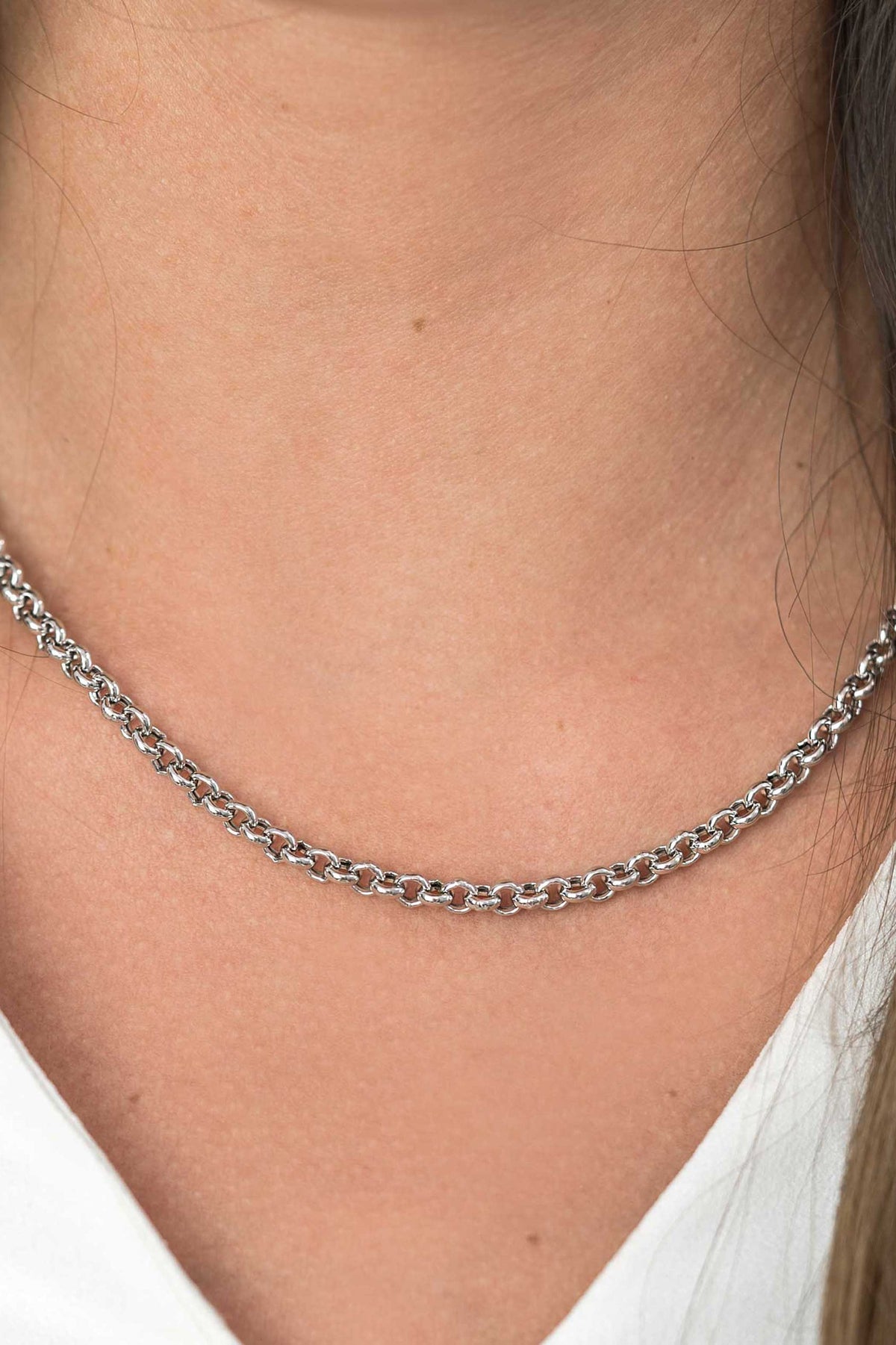 ZINZI Zilveren Ketting ZIC1911