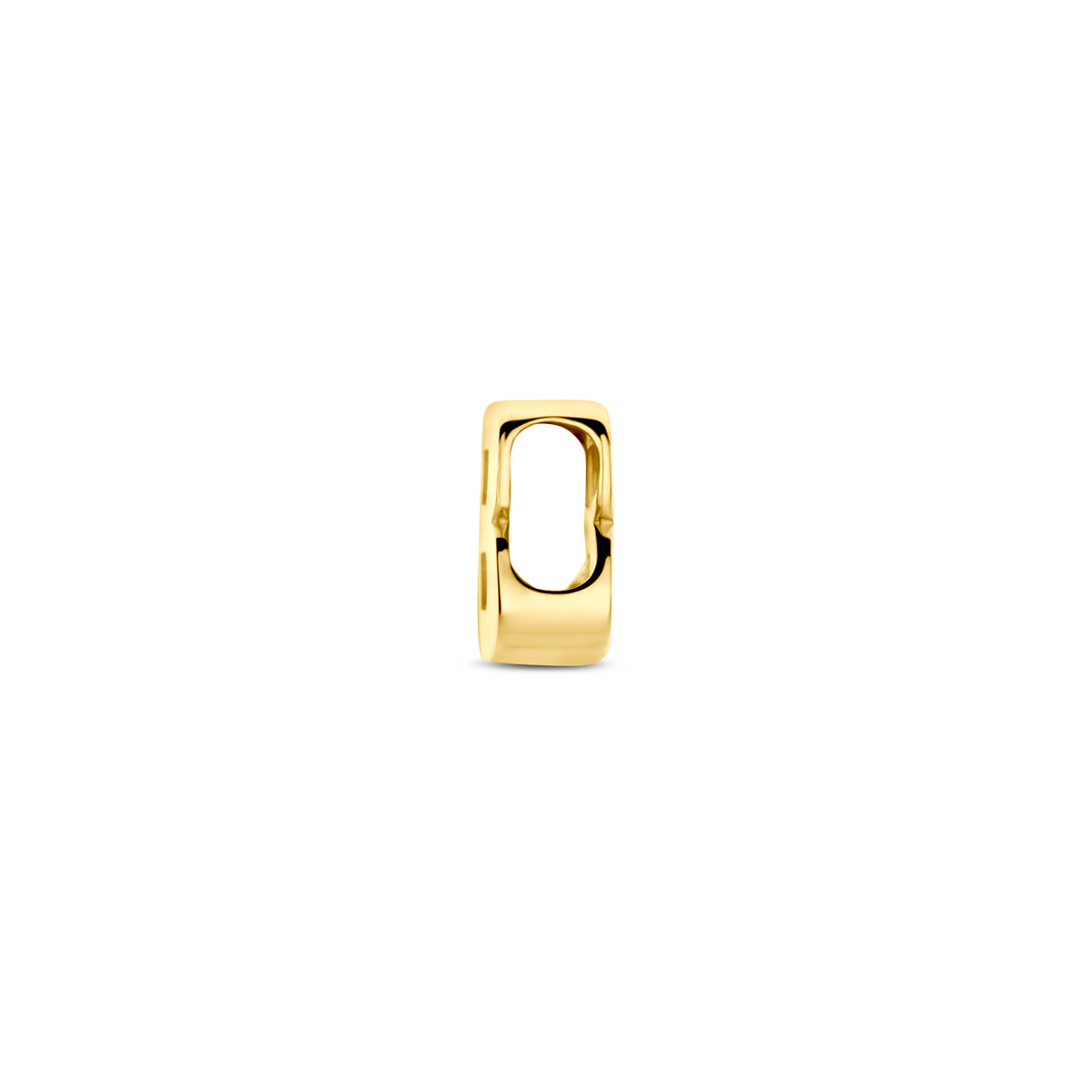 Hanger letter B 5,5 mm 9K geelgoud #Letter_B