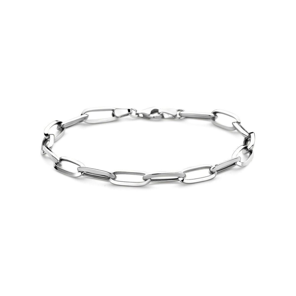 Armband closed forever 5,8 mm 18,5 cm 14K witgoud