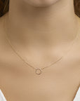 14K geelgoud collier rondje 0,8 mm 40 - 44 cm 4022751