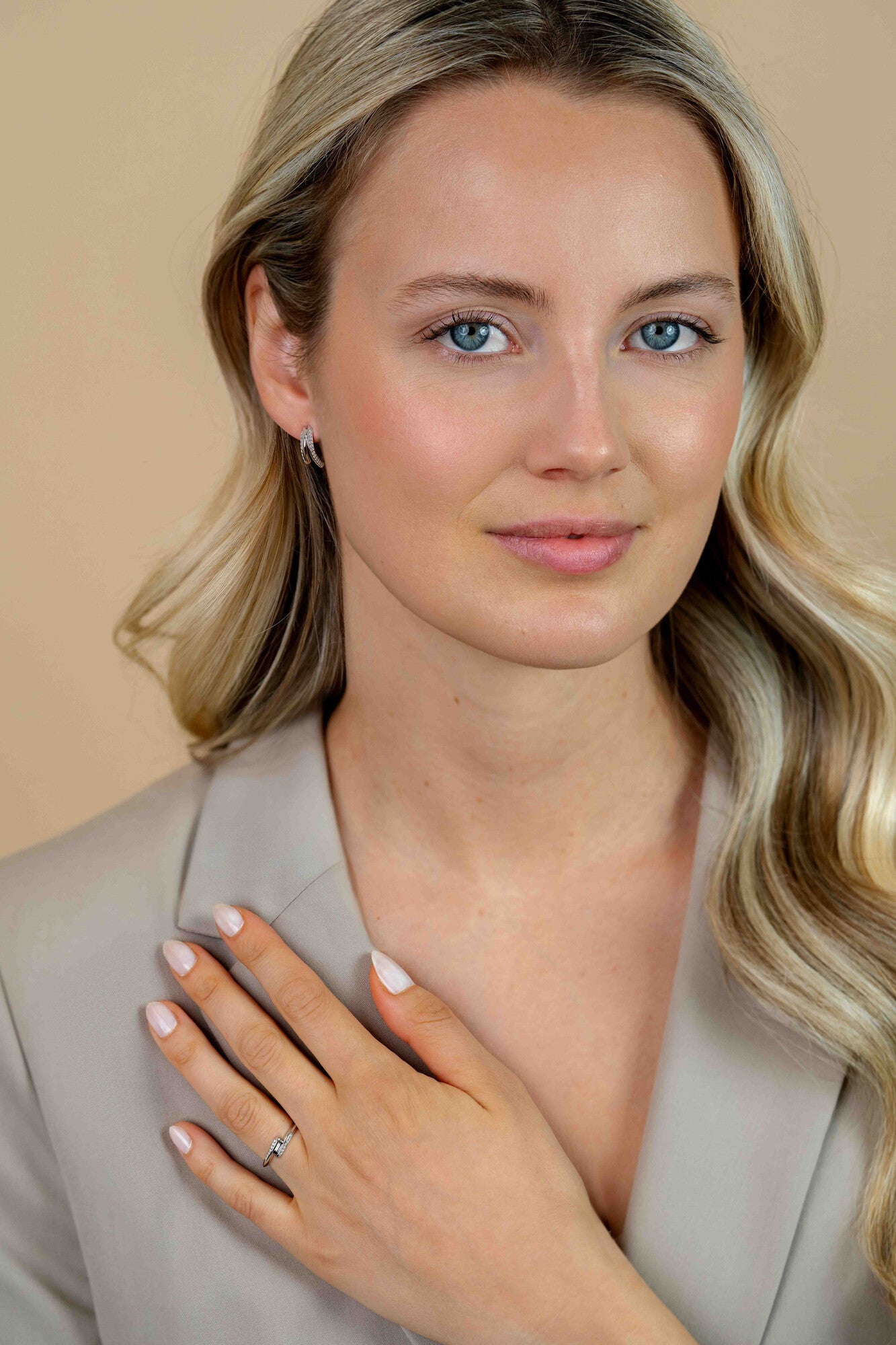 ZINZI Zilveren Ring met Witte Zirkonia ZIR2833