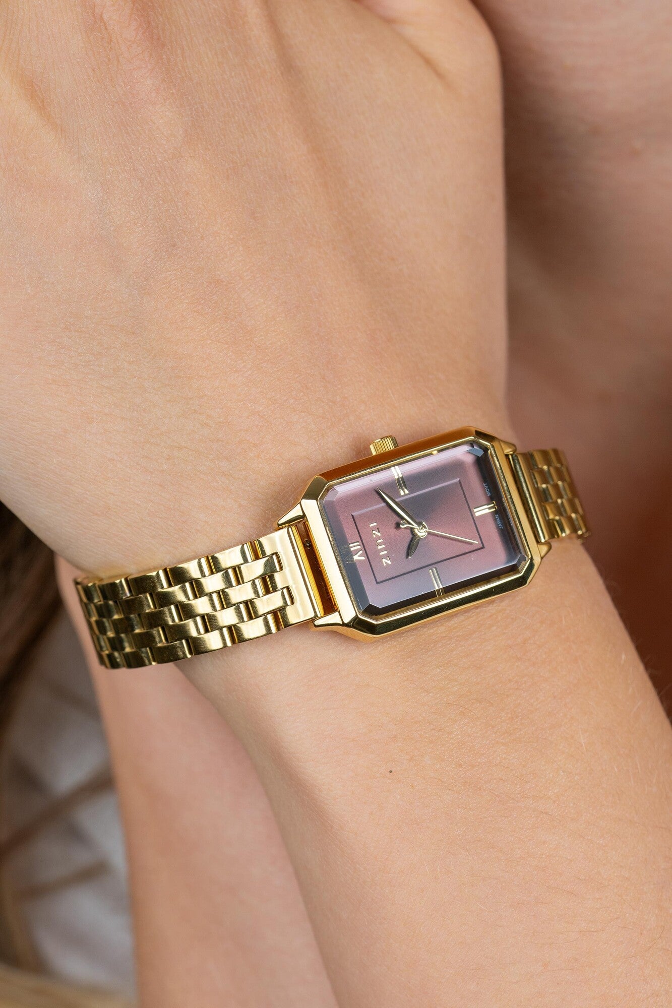 ZINZI Horloge 30mm bruin - ZIW2536
