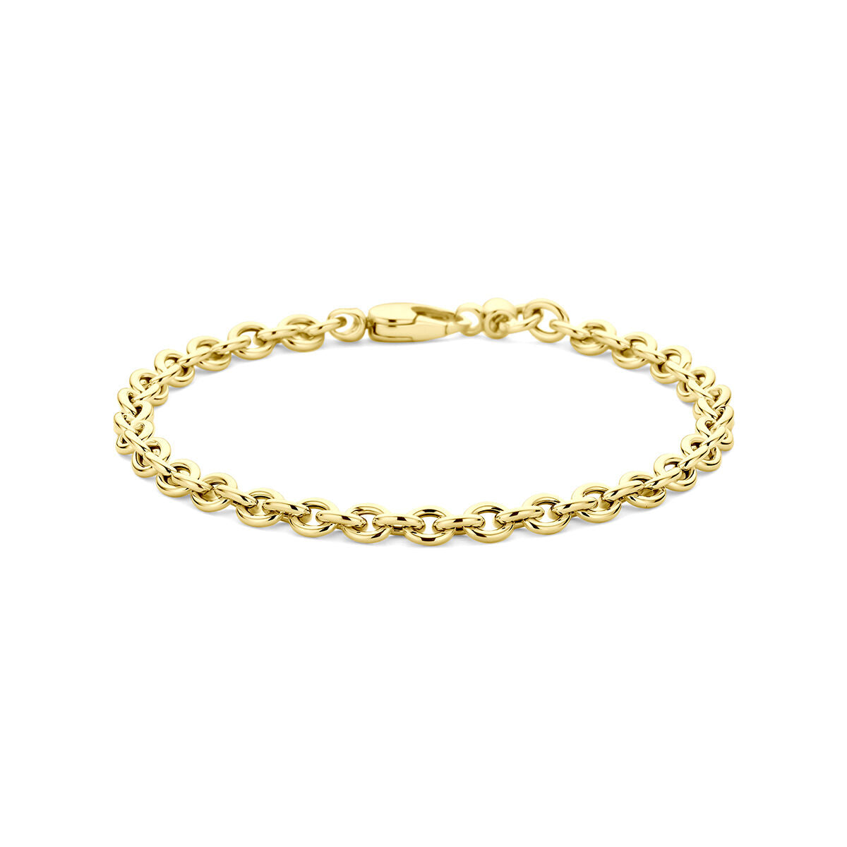 Armband 4,5 mm 9K geelgoud 18,5 cm