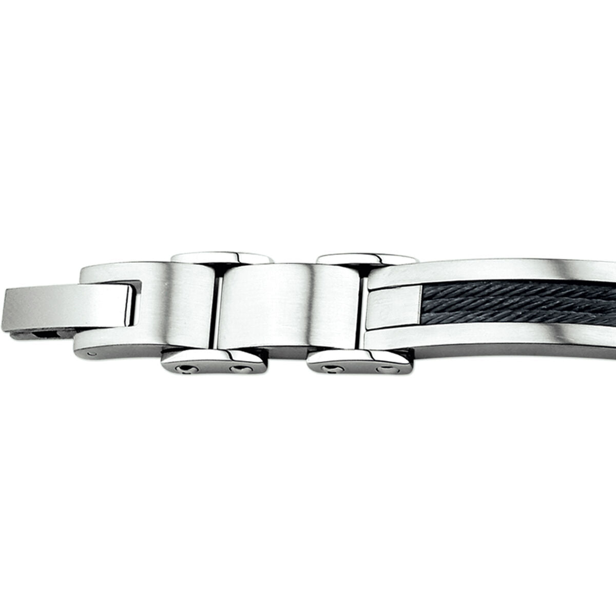 Fantasy Collection Armband poli/mat 14,5 mm 21 cm edelstaal - PSN6501358