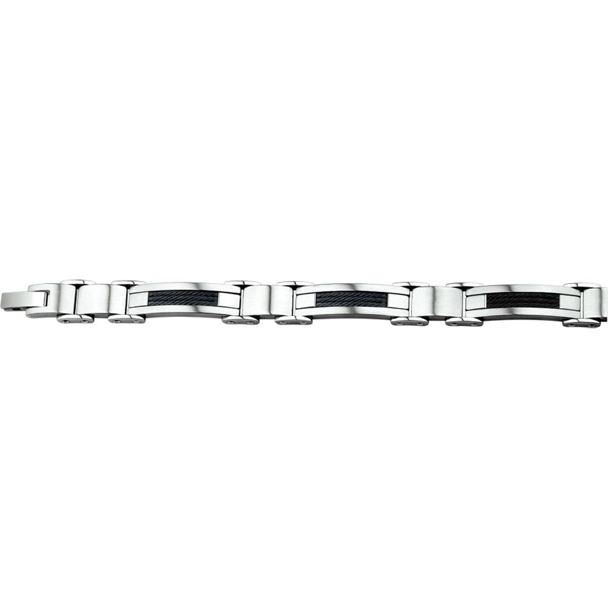 Fantasy Collection Armband poli/mat 14,5 mm 21 cm edelstaal - PSN6501358