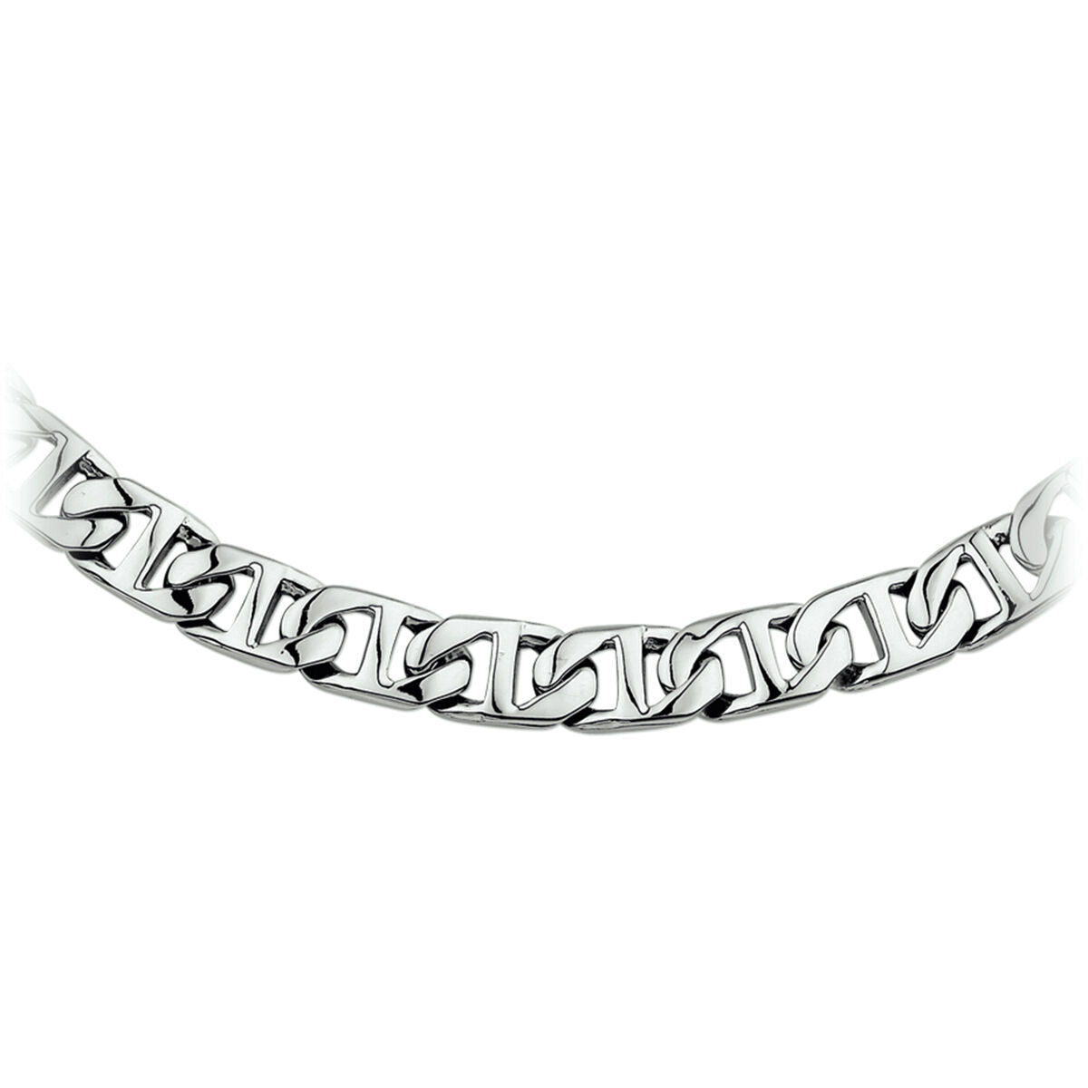 Fantasy Collection Collier anker 9,5 mm edelstaal