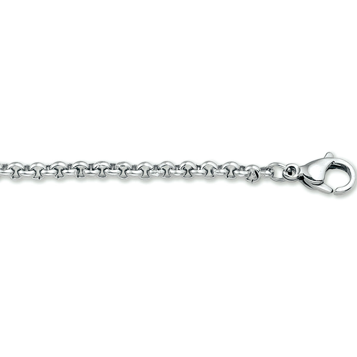 Fantasy Collection Collier jasseron 3,0 mm edelstaal
