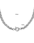 Edelstaal Collier Jasseron 9 mm Met Groot Springslot 6504933 - PansiteNederland.nl