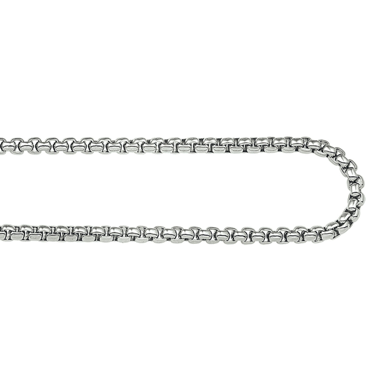 Fantasy Collection Collier venetiaans bol 3,0 mm edelstaal