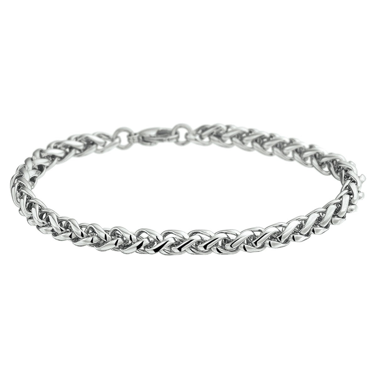 Fantasy Collection Armband vossestaart 4,5 mm 19 cm edelstaal