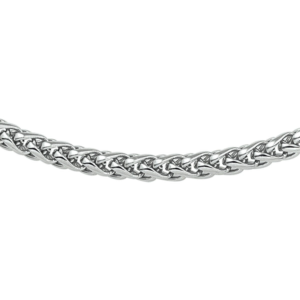 Fantasy Collection Collier vossestaart 4,5 mm 45 cm edelstaal