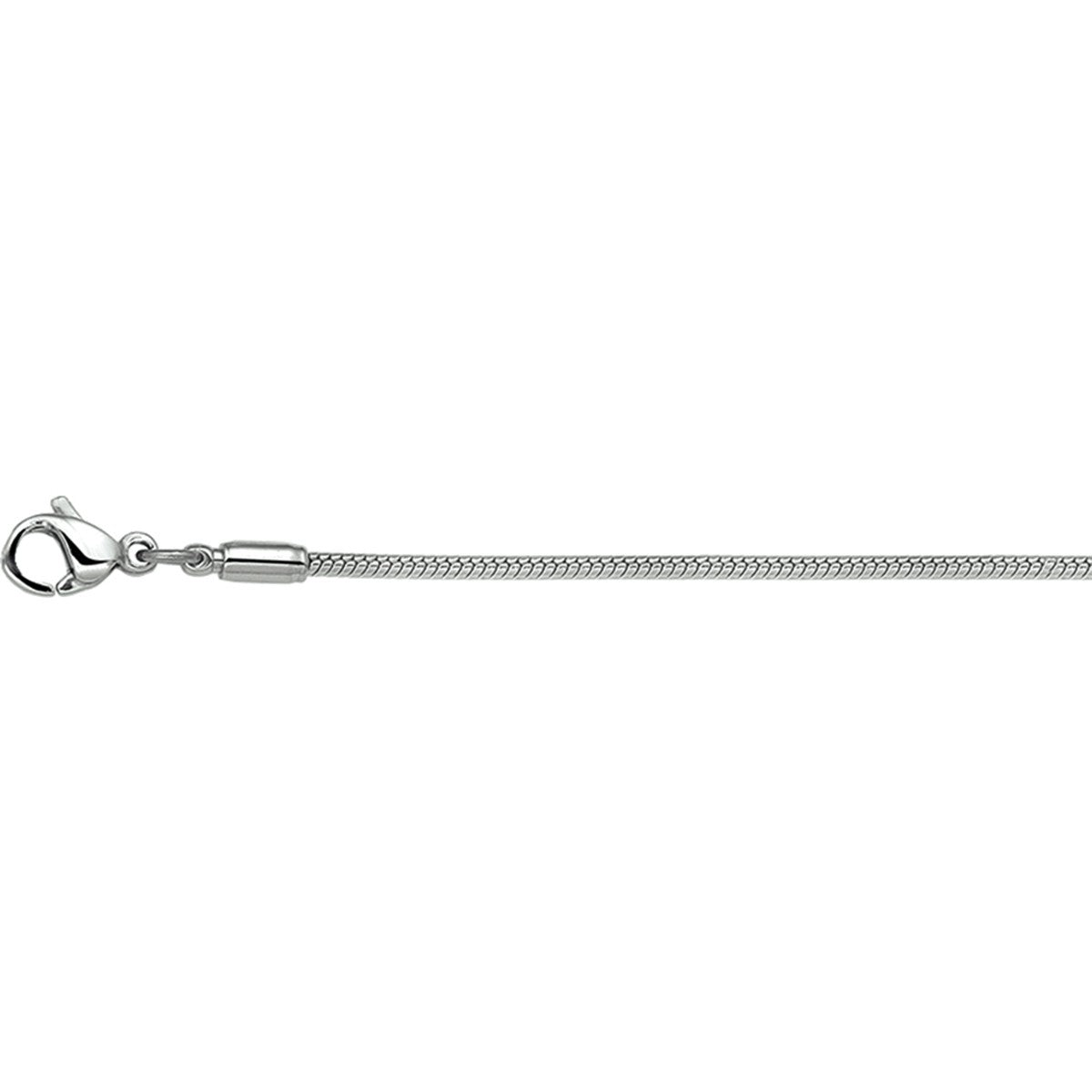 Fantasy Collection Slang rond 1,5 mm edelstaal halsketting
