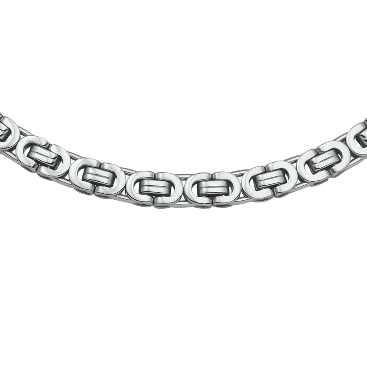 Fantasy Collection Konings 8,5 mm edelstaal halsketting