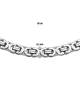 Stalen koningsketting 8,5 mm | 6505762 - PansiteNederland.nl