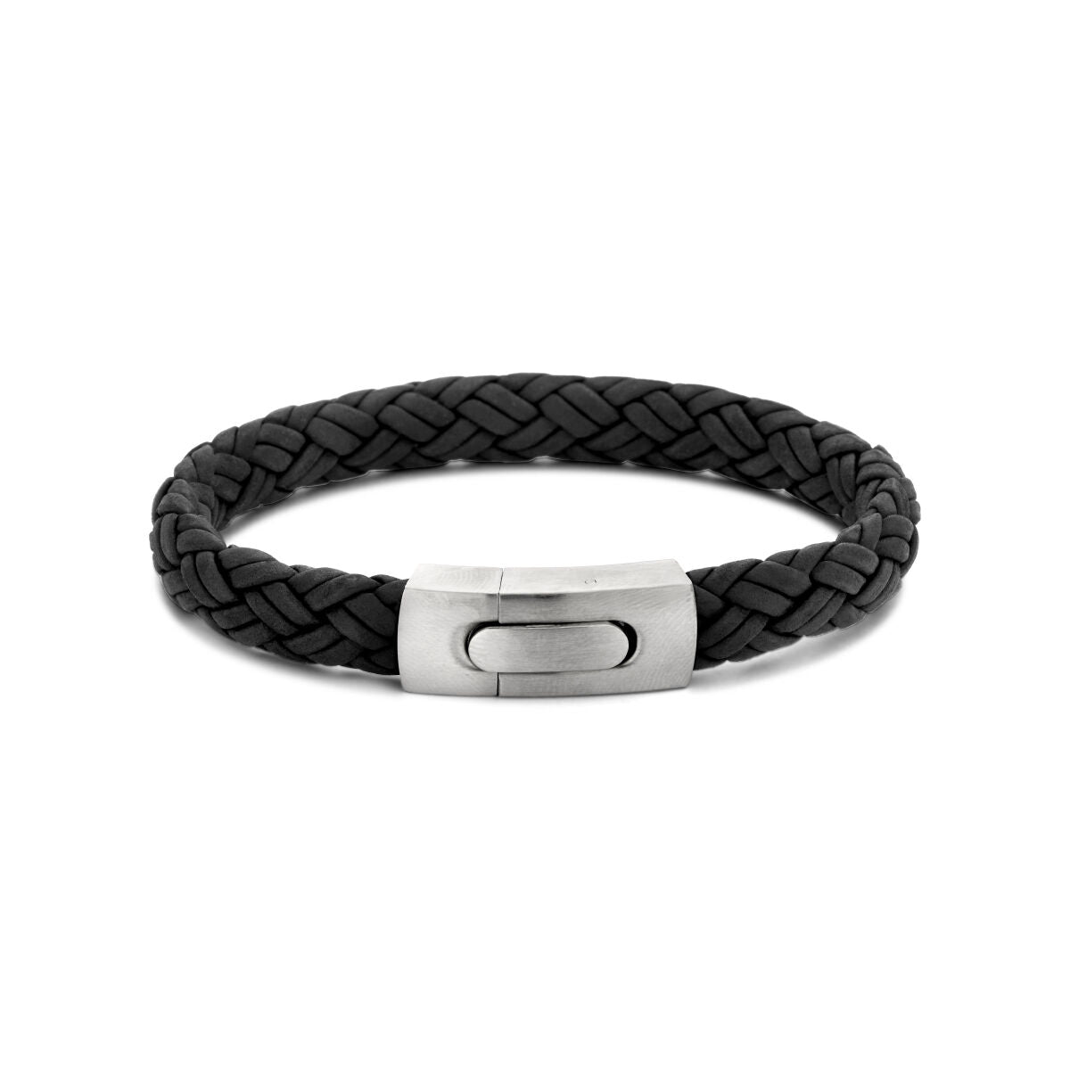 Stalen armband leer 10 mm PSN6506079, exclusief en kwalitatief hoogwaardig. Ontdek nu!