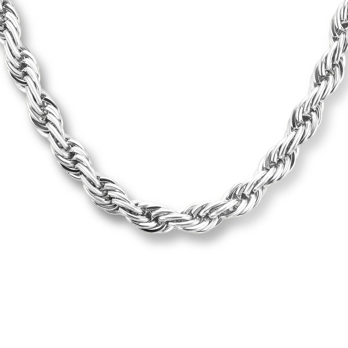 Fantasy Collection Collier koord 5,7 mm 43 + 3 cm edelstaal