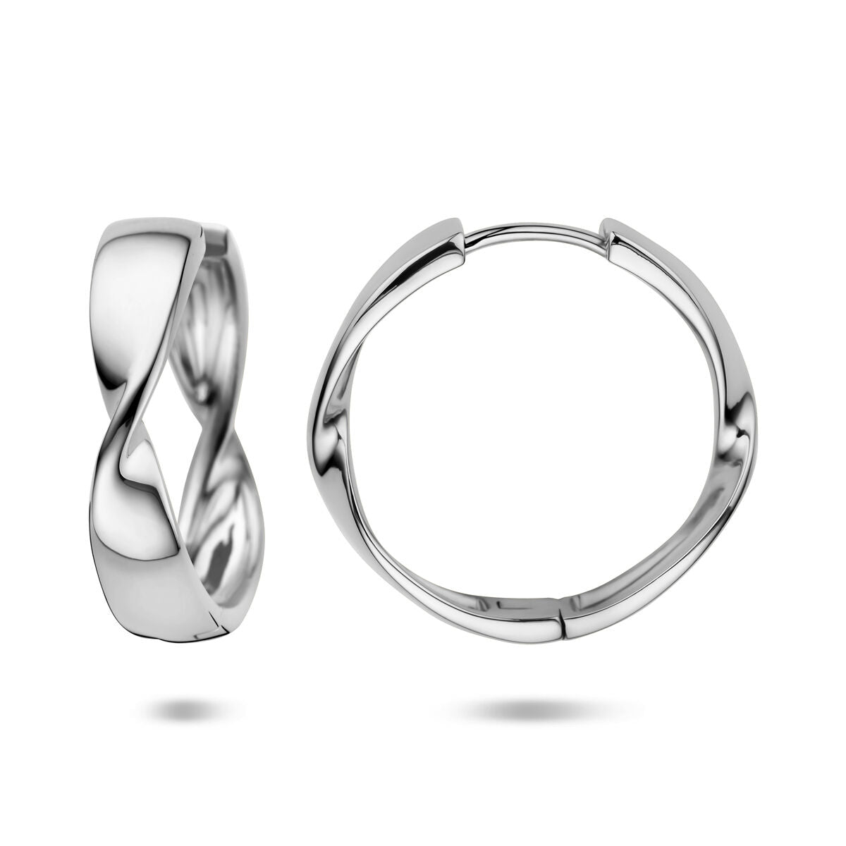 Fantasy Collection Oorbellen 25 mm zilver