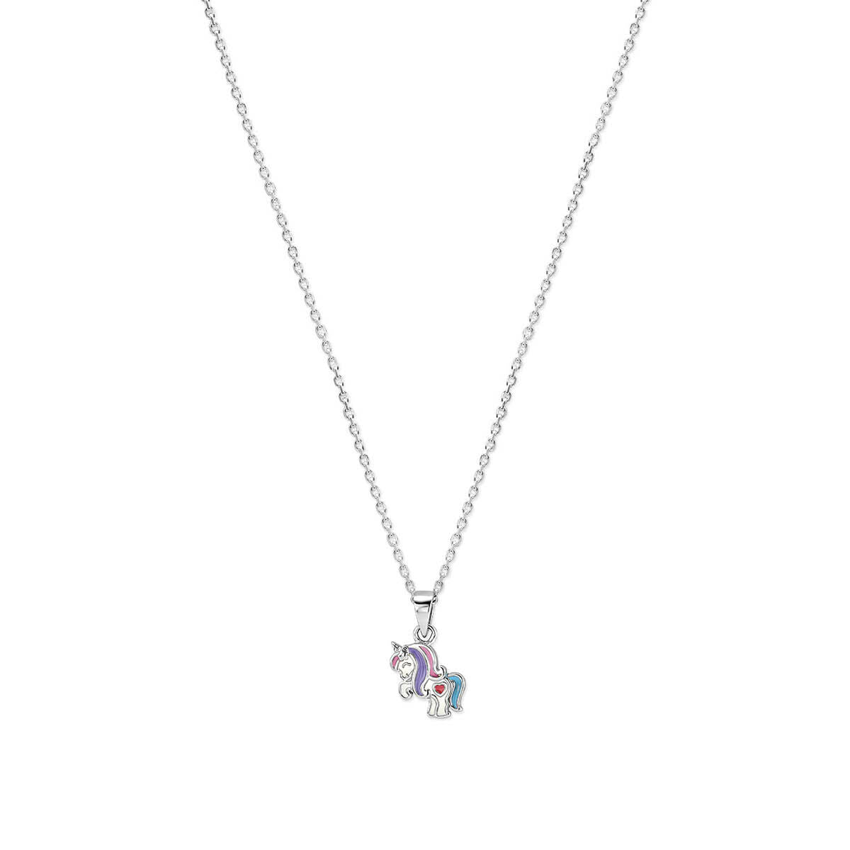 Fantasy Collection Gerhodineerd Zilveren Ketting voor Kinderen 1340075