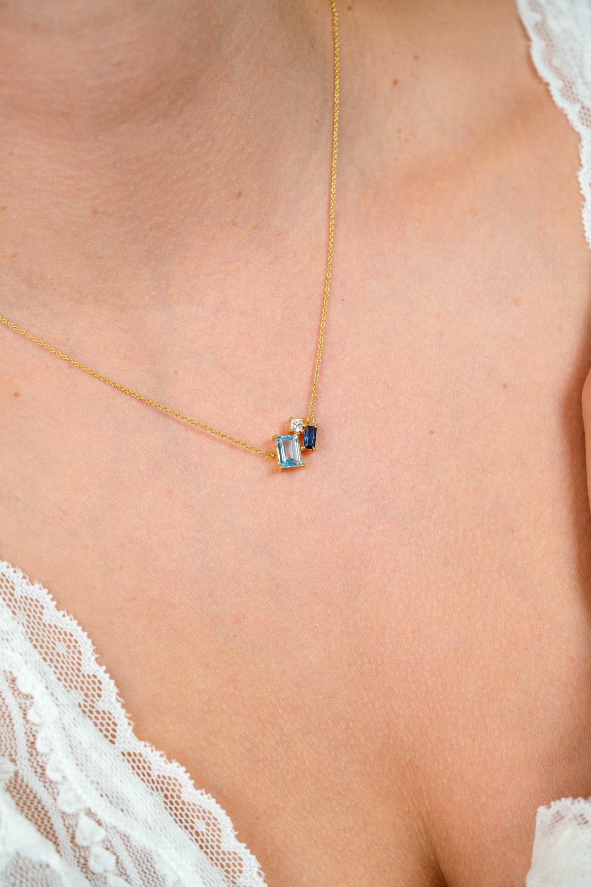 ZINZI Verguld Zilveren Ketting ZIC2897