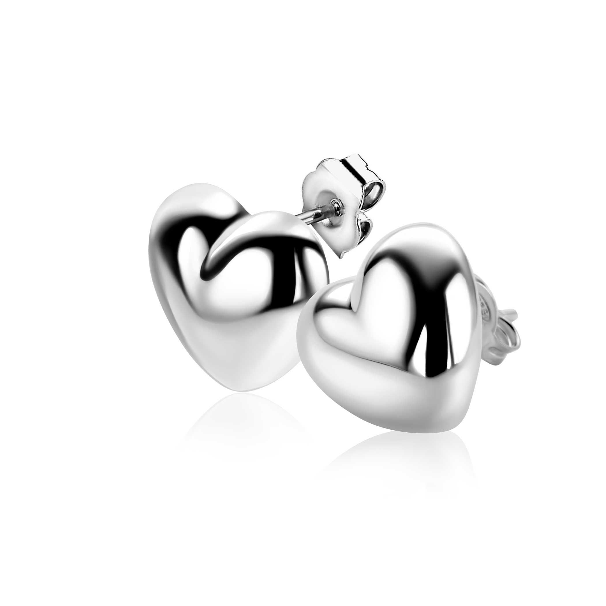 ZINZI Zilveren Oorknoppen 13mm oorbellen - ZIO2672