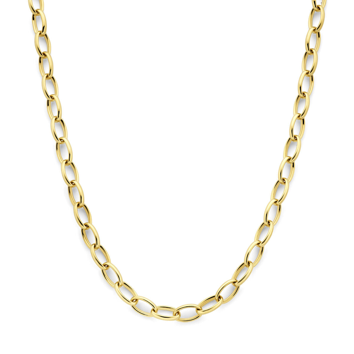Fantasy Collection Collier anker 8 mm 44 cm 14K geelgoud
