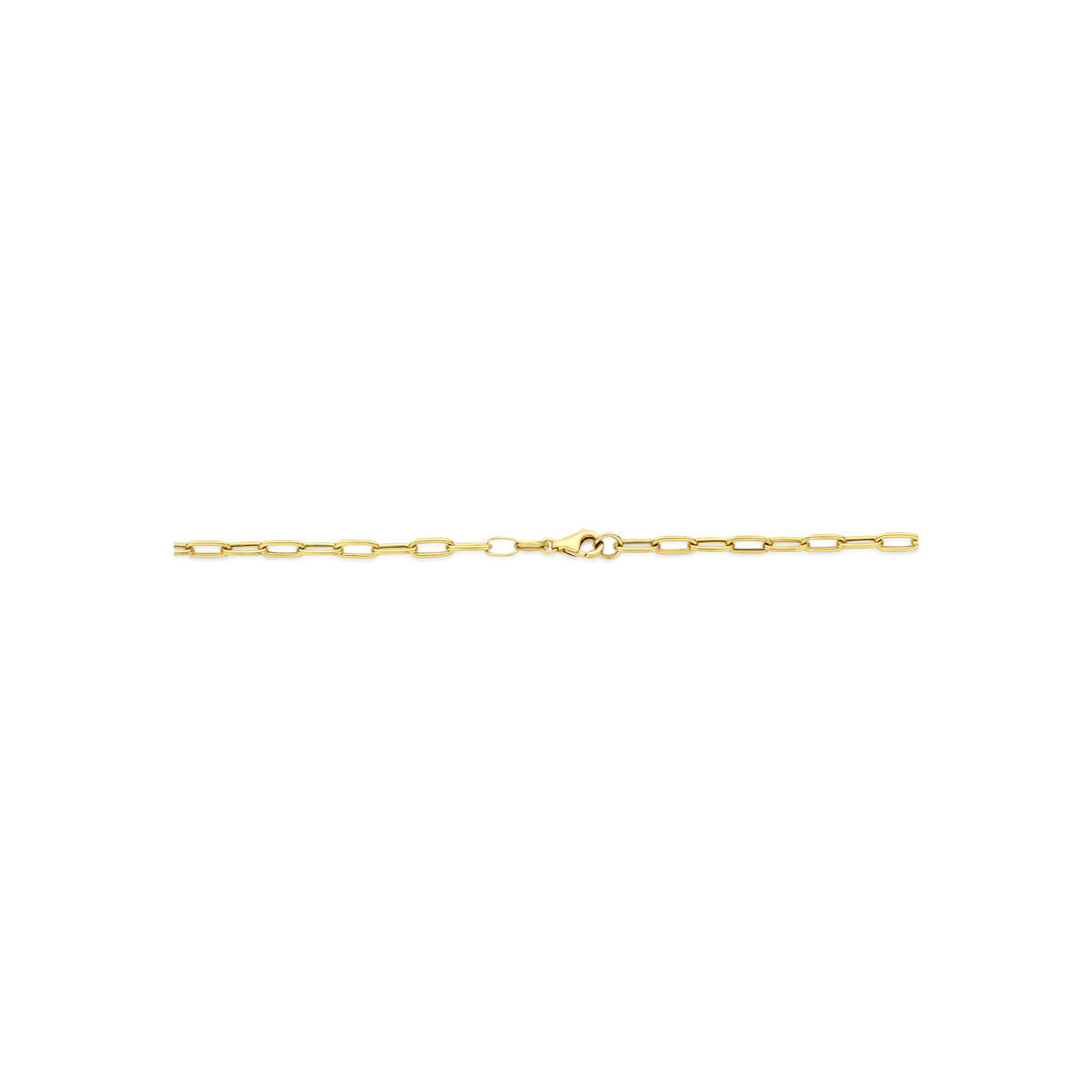 Fantasy Collection Collier 3 mm 45cm 14K geelgoud