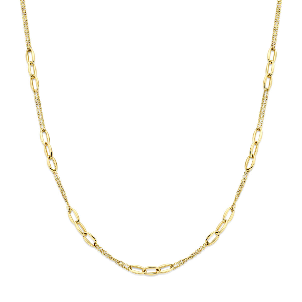 Fantasy Collection Collier 6 mm 45 cm 14K geelgoud