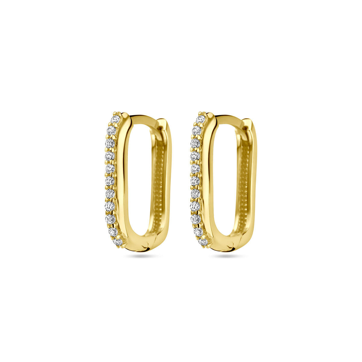 Fantasy Collection Oorbellen zirkonia 14K geelgoud