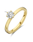 18K Geelgoud Ring Diamant 0.50Ct H Si 7000197 - PansiteNederland.nl