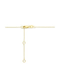18K geelgoud collier diamant 40 - 42 - 44 cm 0.20ct g si 7000219 - PansiteNederland.nl