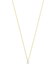 18K geelgoud collier diamant 40 - 42 - 44 cm 0.10ct g si 7000230 - PansiteNederland.nl