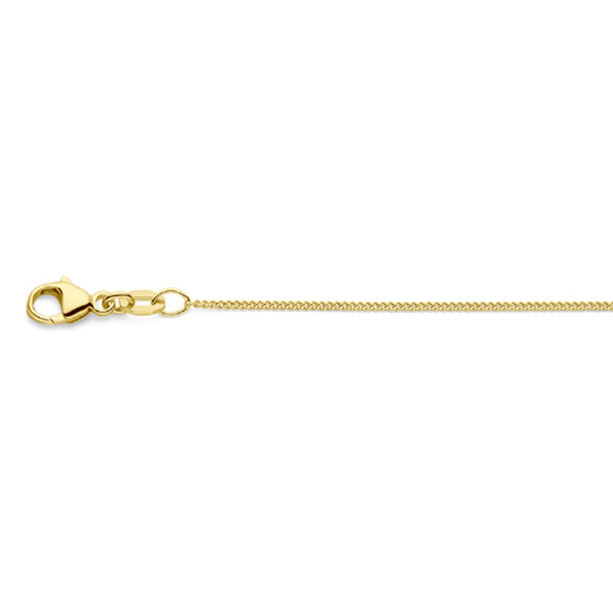 Fantasy Collection Collier gourmette 1,1 mm 18K geelgoud