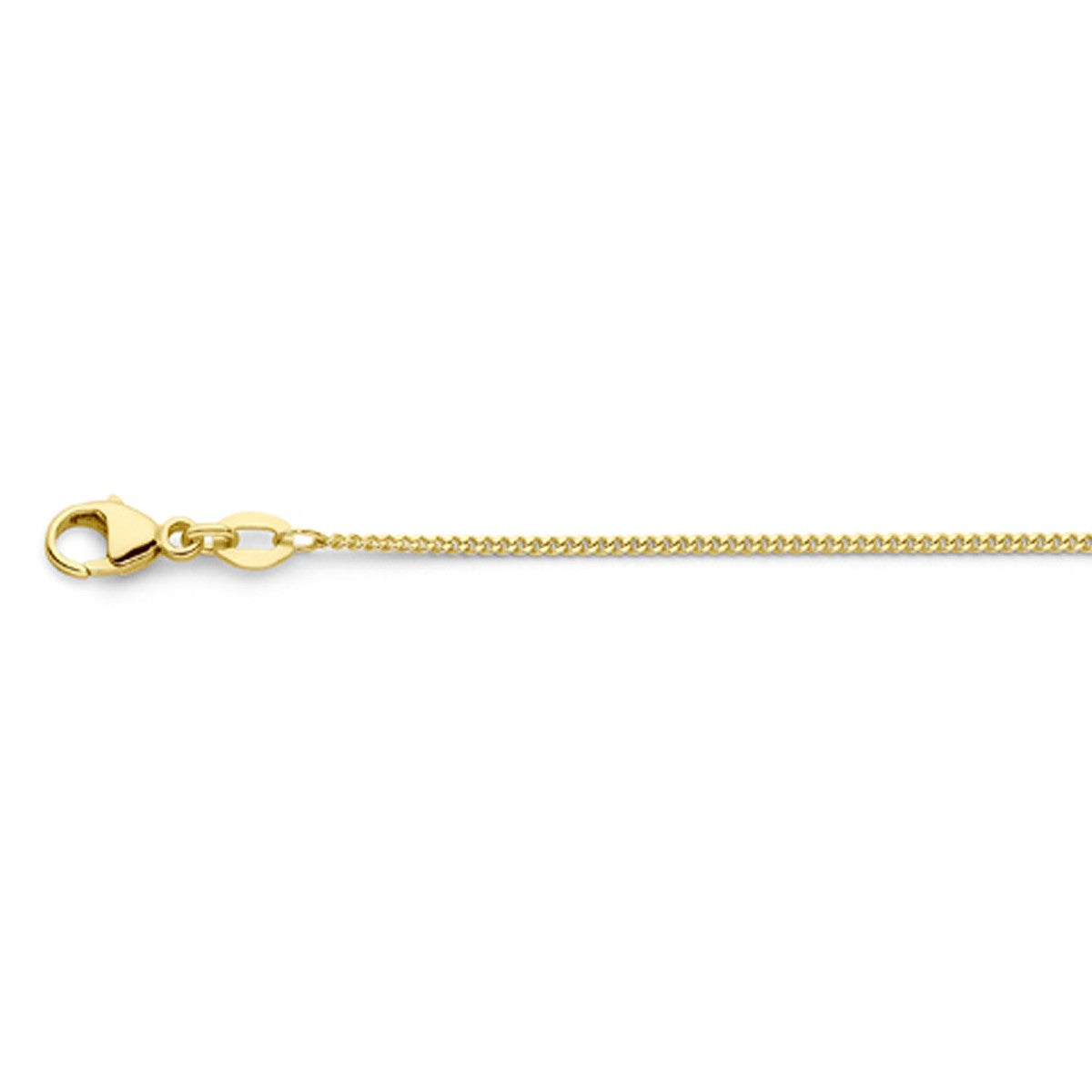 Fantasy Collection Collier gourmette 1,2 mm 18K geelgoud