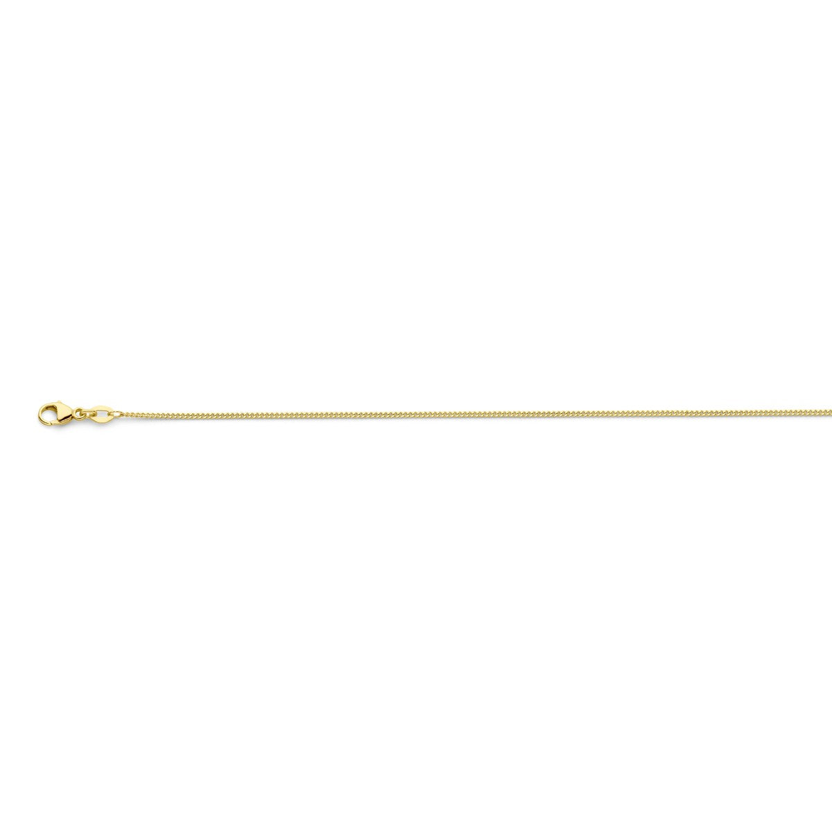 Fantasy Collection Collier gourmette 1,2 mm 18K geelgoud